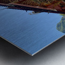 Beautiful Buddhist Temple in Muang Ngoy Laos Impression metal