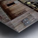 Slim Boats Parked Metal print