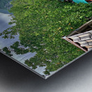 Boats Waiting on the River Metal print