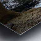 Kayaking Out of a Cave Metal print