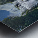 Tad Yuang Waterfalls Laos Impression metal