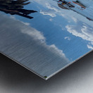 Walk down to the Ocean Metal print