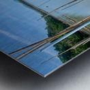 Fisherman s Boat on the Water Metal print