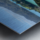 Viewpoint in Rangikapiti Pa Historic Reserve New 2 Metal print