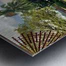 Beautiful Garden from the Balcony Metal print