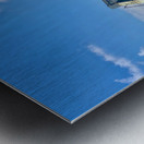 Vietnamese Pagoda Metal print