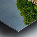 River Reflections in Srinagar Metal print