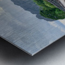 The Wooden Bridge Metal print