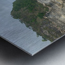 The Cliff Metal print