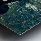 Burning Incense Kuching Borneo Metal print