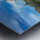 Omar Ali Saifuddien Mosque Collection Brunei 13 Metal print