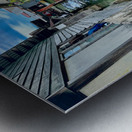 Sim Sim Traditional Floating Village in Sandakan 7 Metal print