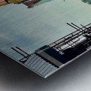 Streets of Kuching Borneo 2 Metal print