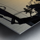 Sunset Excavator Bali Impression metal