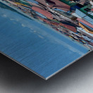 Sim Sim Traditional Floating Village in Sandakan Metal print