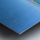 Boardwalk Jeju South Korea 3 Metal print