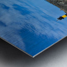 Black Rocks Lighthouse Udo South Korea Metal print