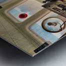 Army Boat Cabin Seoul South Korea Metal print