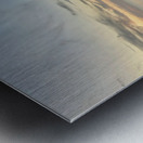 Newlyweds Sunset Beach Jeju South Korea 3 Metal print