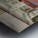 Old Barber Shop Seoul South Korea Metal print