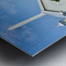 The White Strip Udo South Korea Metal print