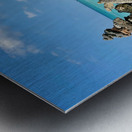 The Rock Balancing Bay Jeju South Korea Metal print