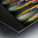 World Flags Seoul South Korea Metal print