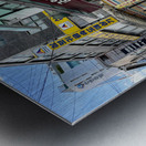 Streets of Seoul South Korea Metal print