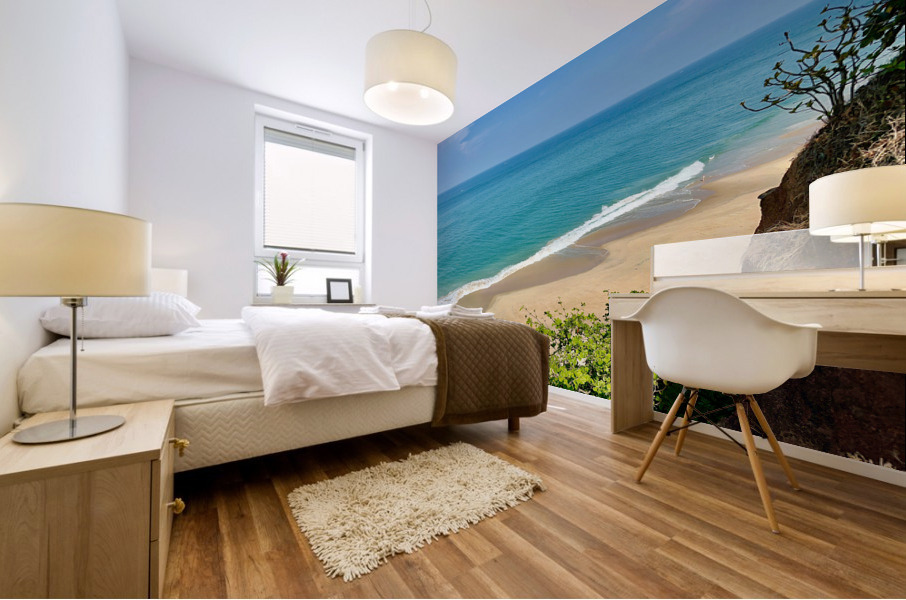 Beautiful Beach Mural print