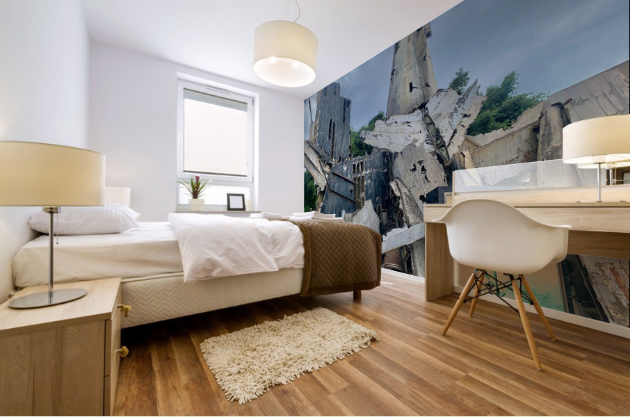 Plane Crash Debris Impression murale