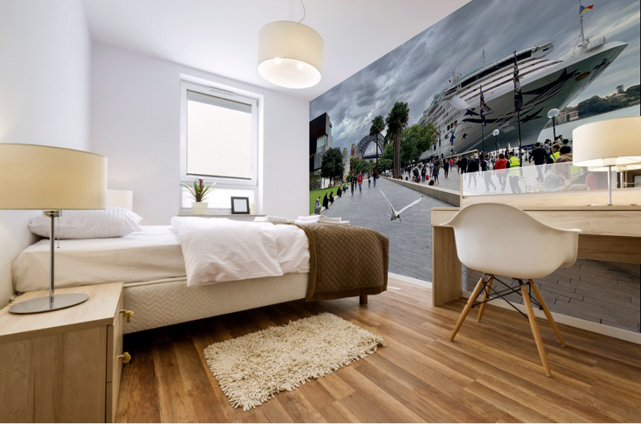 Fly for the Cruise Mural print