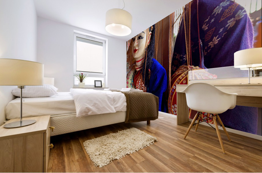 Myanmar Dolls Mural print