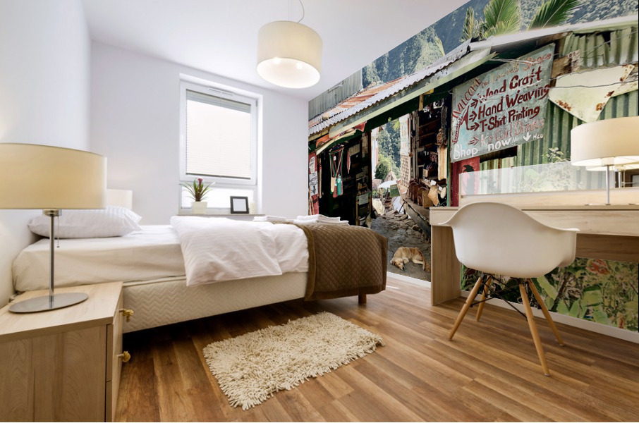 Shop in the Mountains Mural print