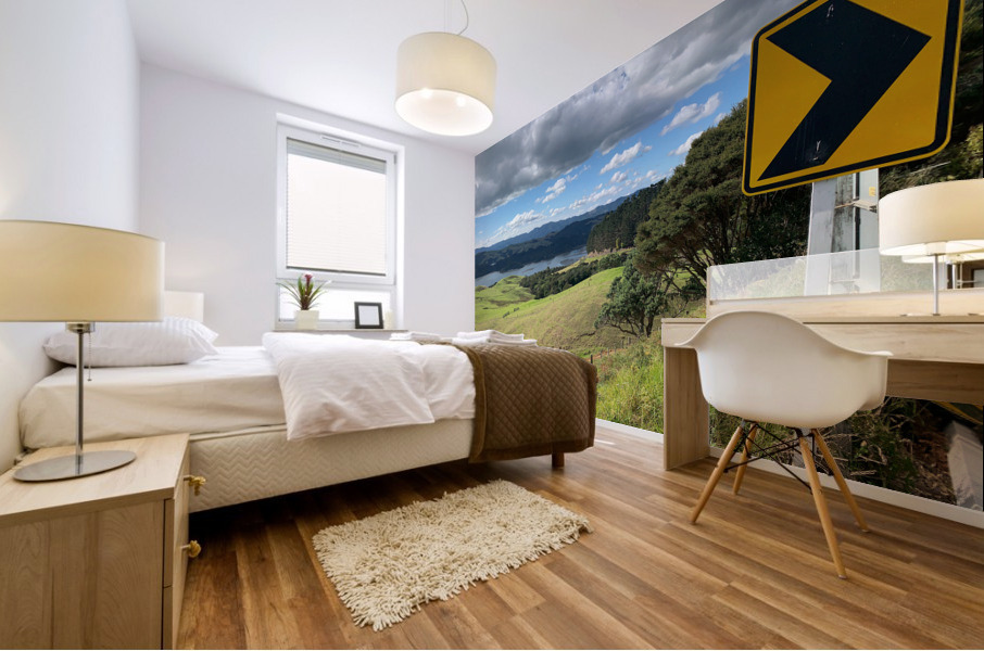 Go Right Mural print