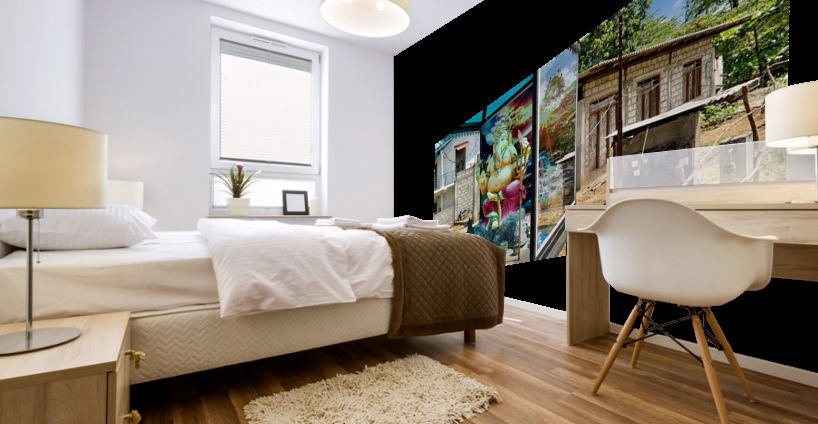 Ganesh in a Box Mural print