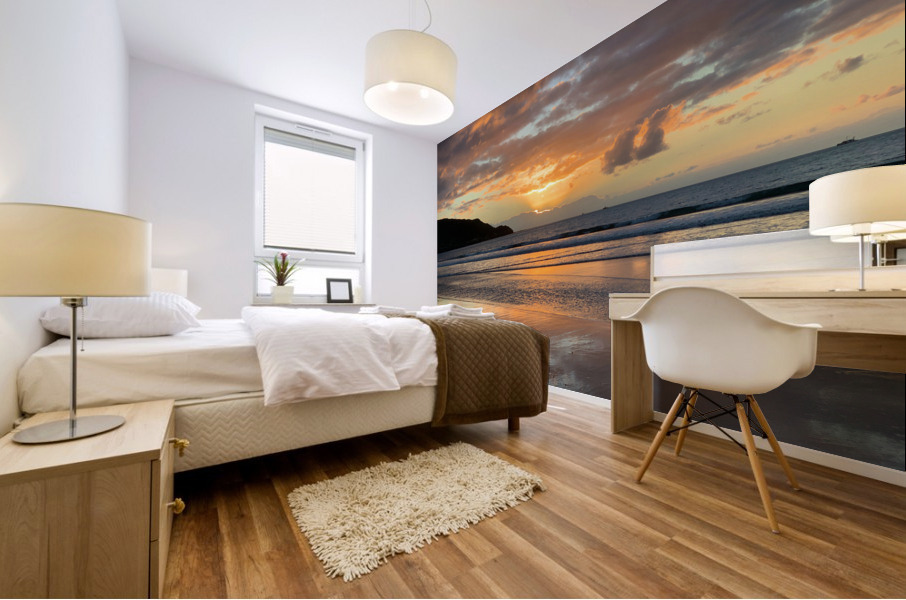 Amazing Sunset Mural print