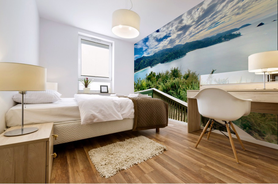 From the Balcony Mural print