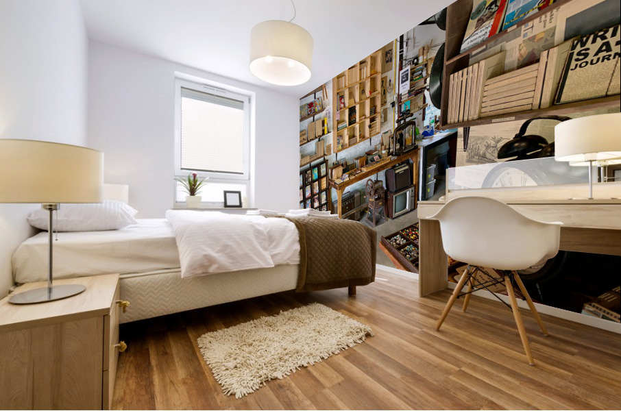 Nice Bookstore Mural print