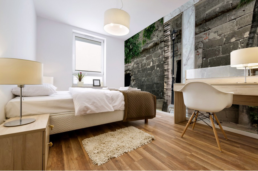 The Cross Mural print