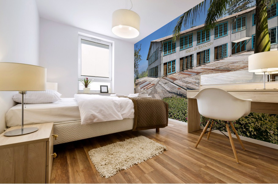 Tea Factory Mural print