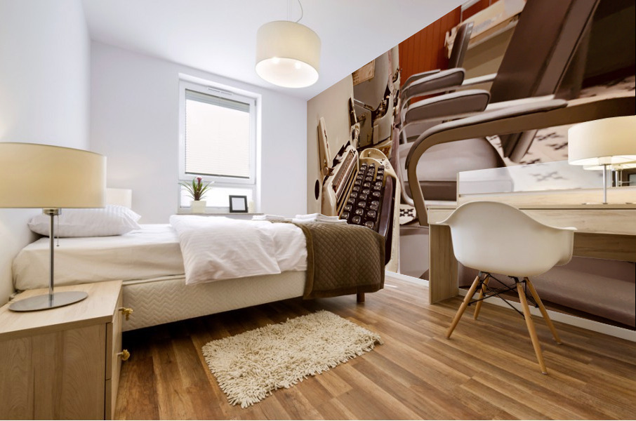 Old Typing Room Impression murale