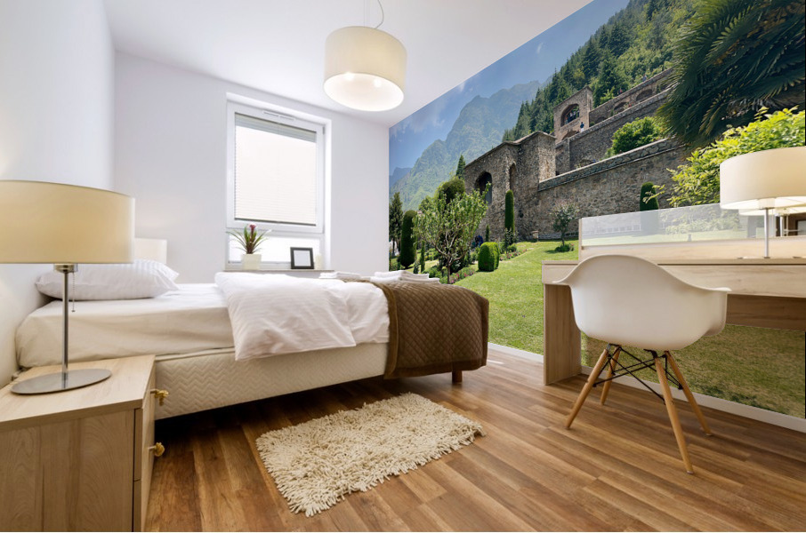 Pari Mahal Srinagar 3 Mural print