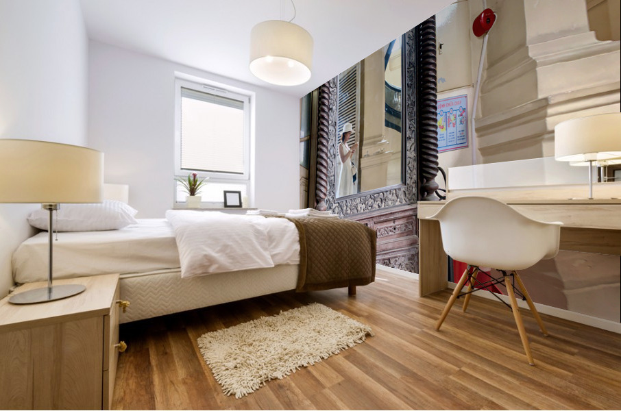 The Mirror Mural print