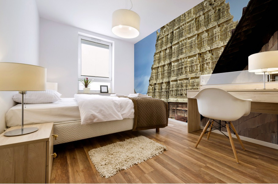 Side of Sree Padmanabhaswamy Temple Impression murale