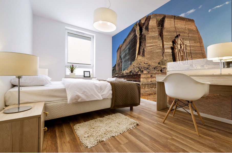 Mingun Pahtodawgyi 2 Mural print