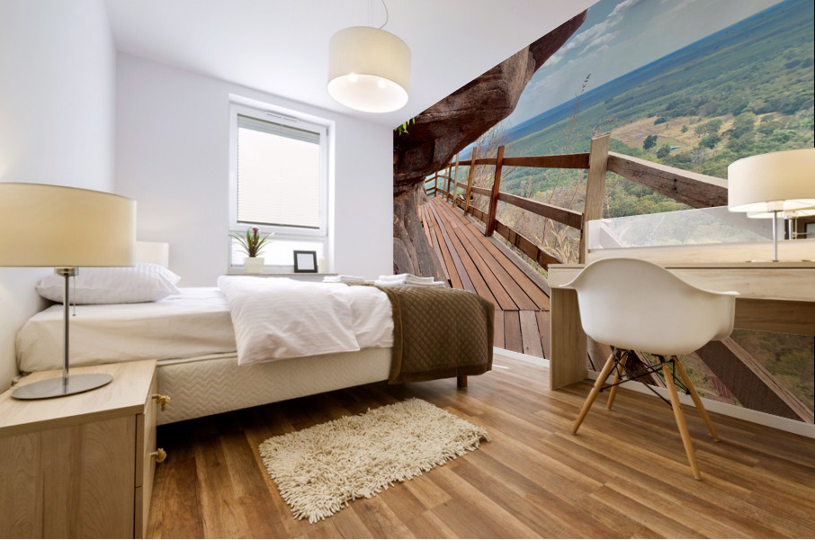 The Amazing Wat Phu Tok 1 Mural print