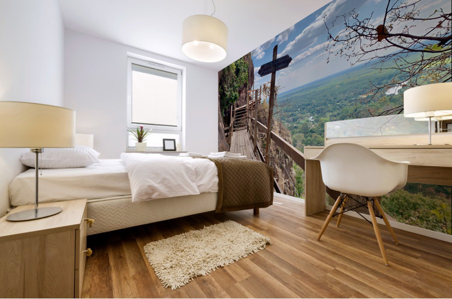 The Amazing Wat Phu Tok 2 Mural print