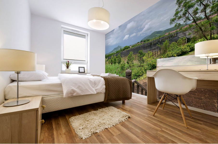 The Pepper Plantations Mural print