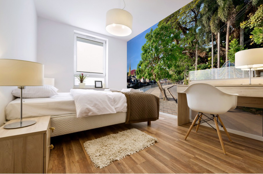 Tree Way Separation Mural print