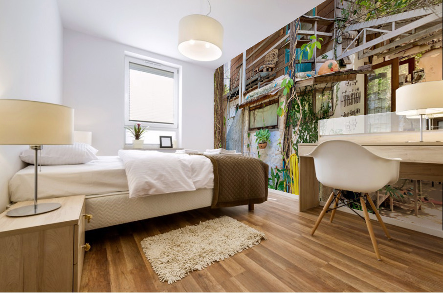 Hippie House 2 Mural print